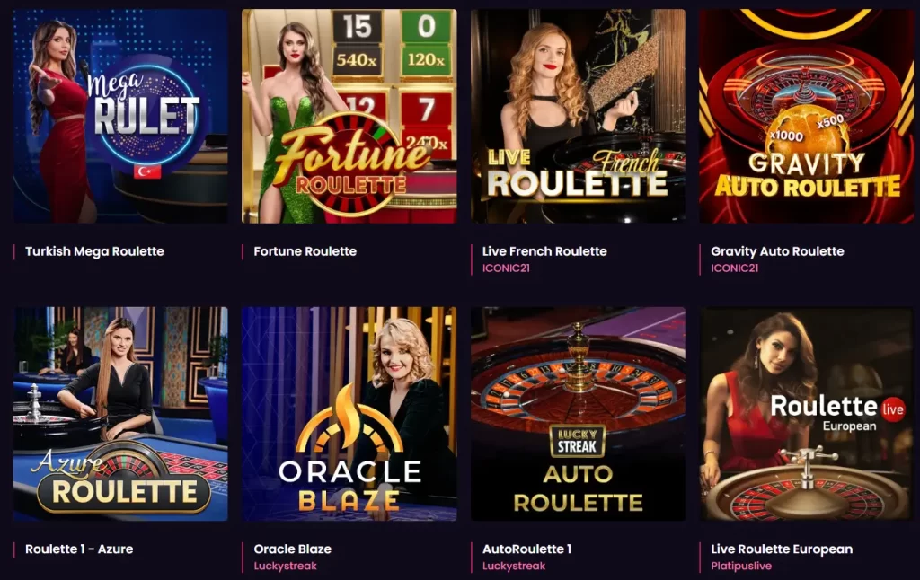 Live Roulette Games