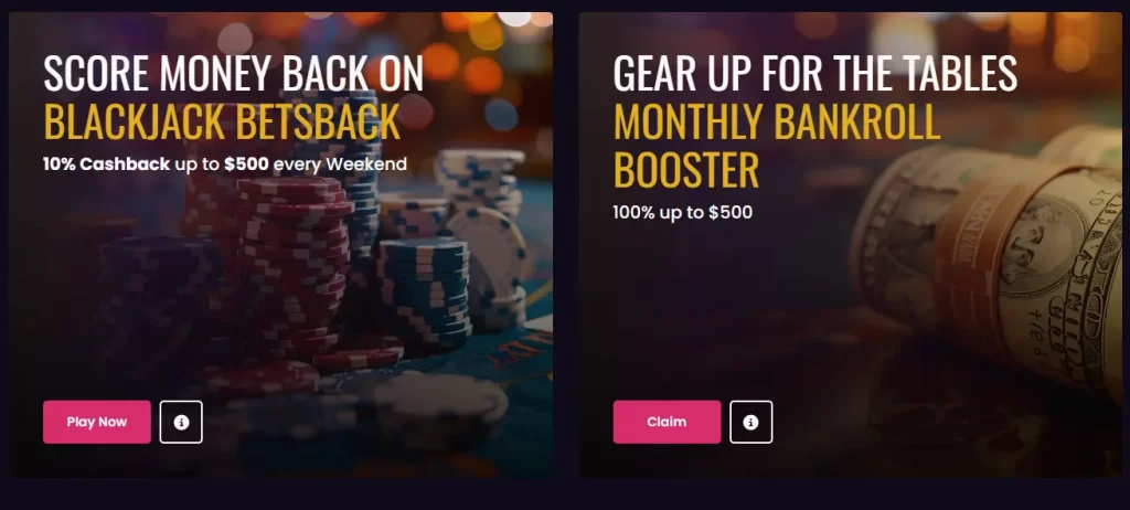 VegasNow Casino Bonus