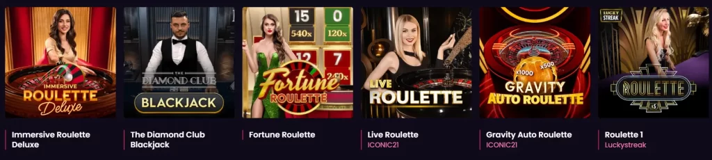 VegasNow Live Casino